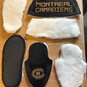 Hand stitched leather beaded moccasins